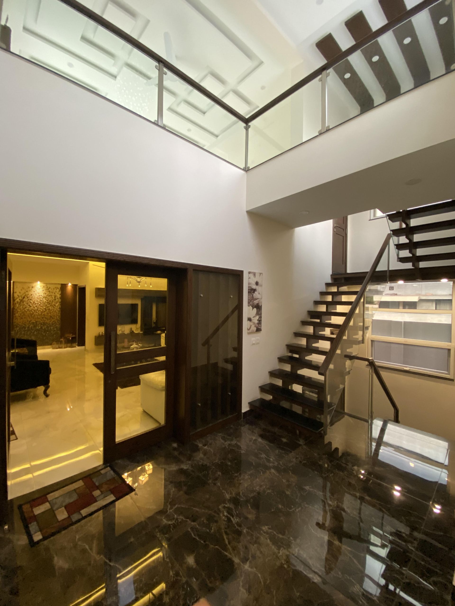 Lobby and staircase finished by Bunyad Allied